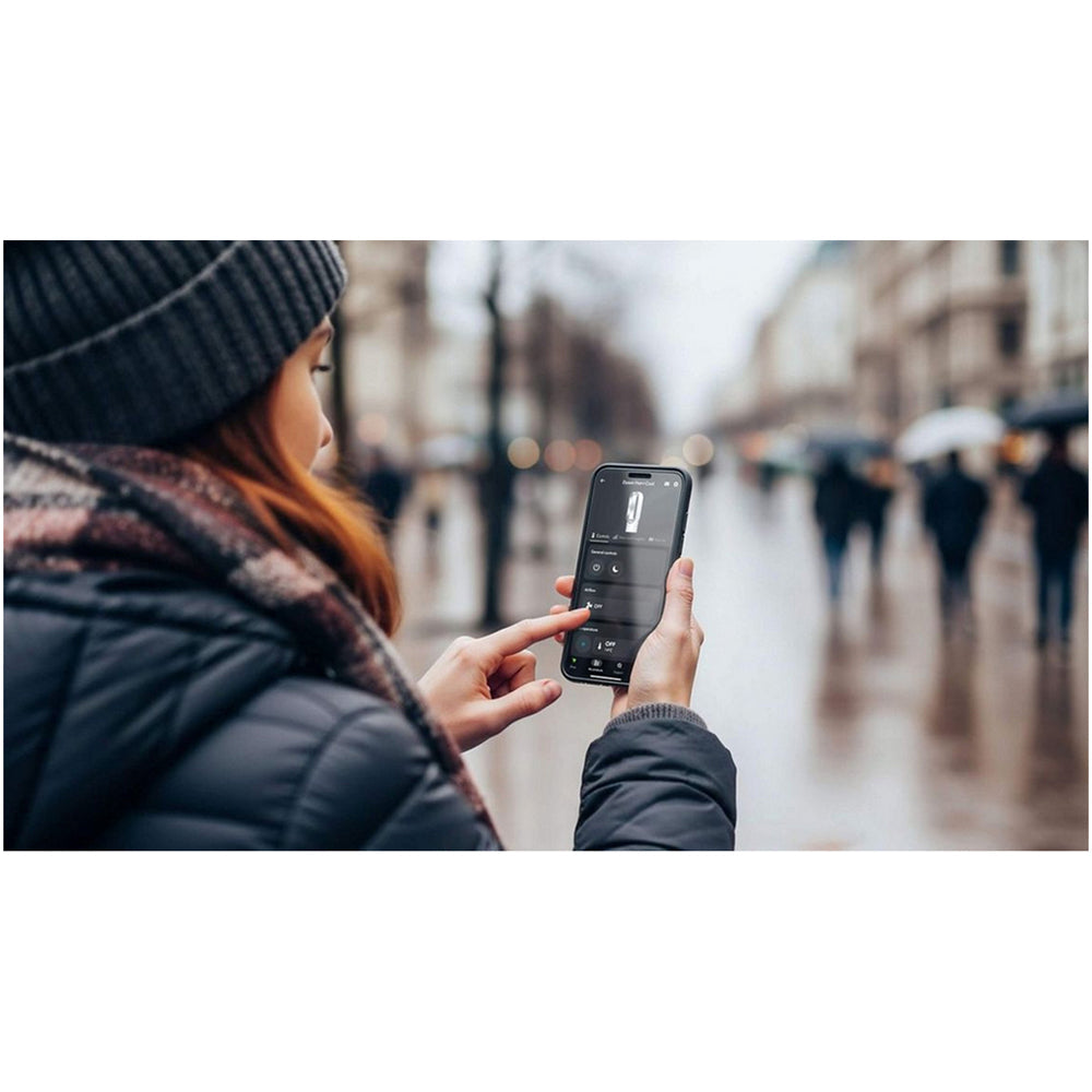 Dyson HF1 Hot+Cool Remote Link Pre-heat heater and Cooling Fan White Nickel