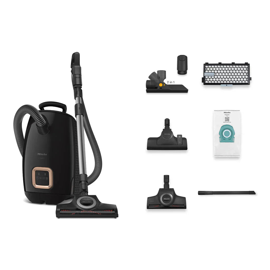 Miele Guard L1 Cat and Dog Flex 890W Cylinder Vacuum Obsidian Black
